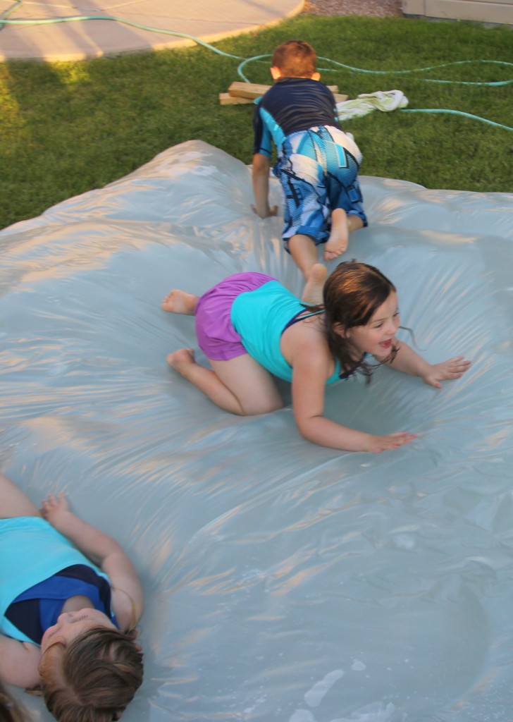 Kids love the water blob